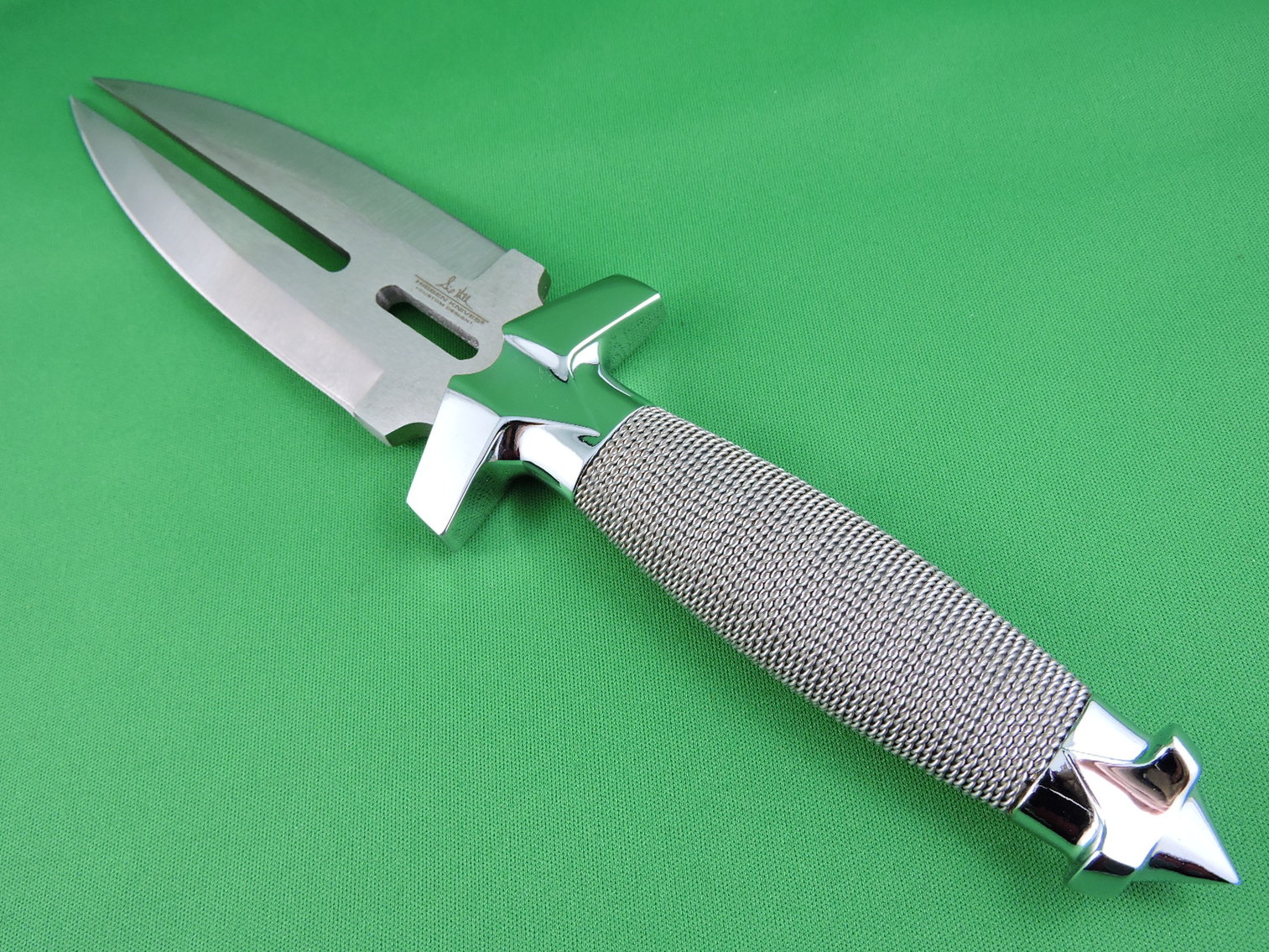 Image for Hibben Double Shadow Dagger Knife GH453 with Sheath