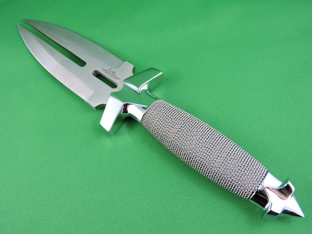 Image for Hibben Double Shadow Dagger Knife GH453 with Sheath