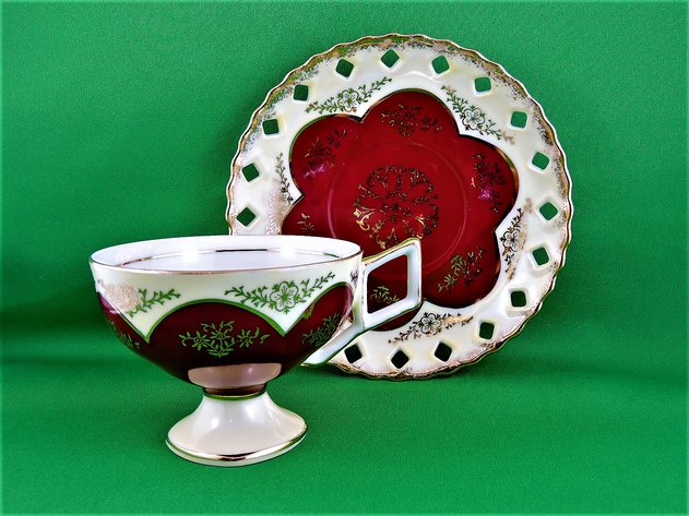 Image for Fine Bone China Gold Design