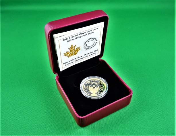 Image for Gold Coin - Raven Brings the Light - RCM 2017