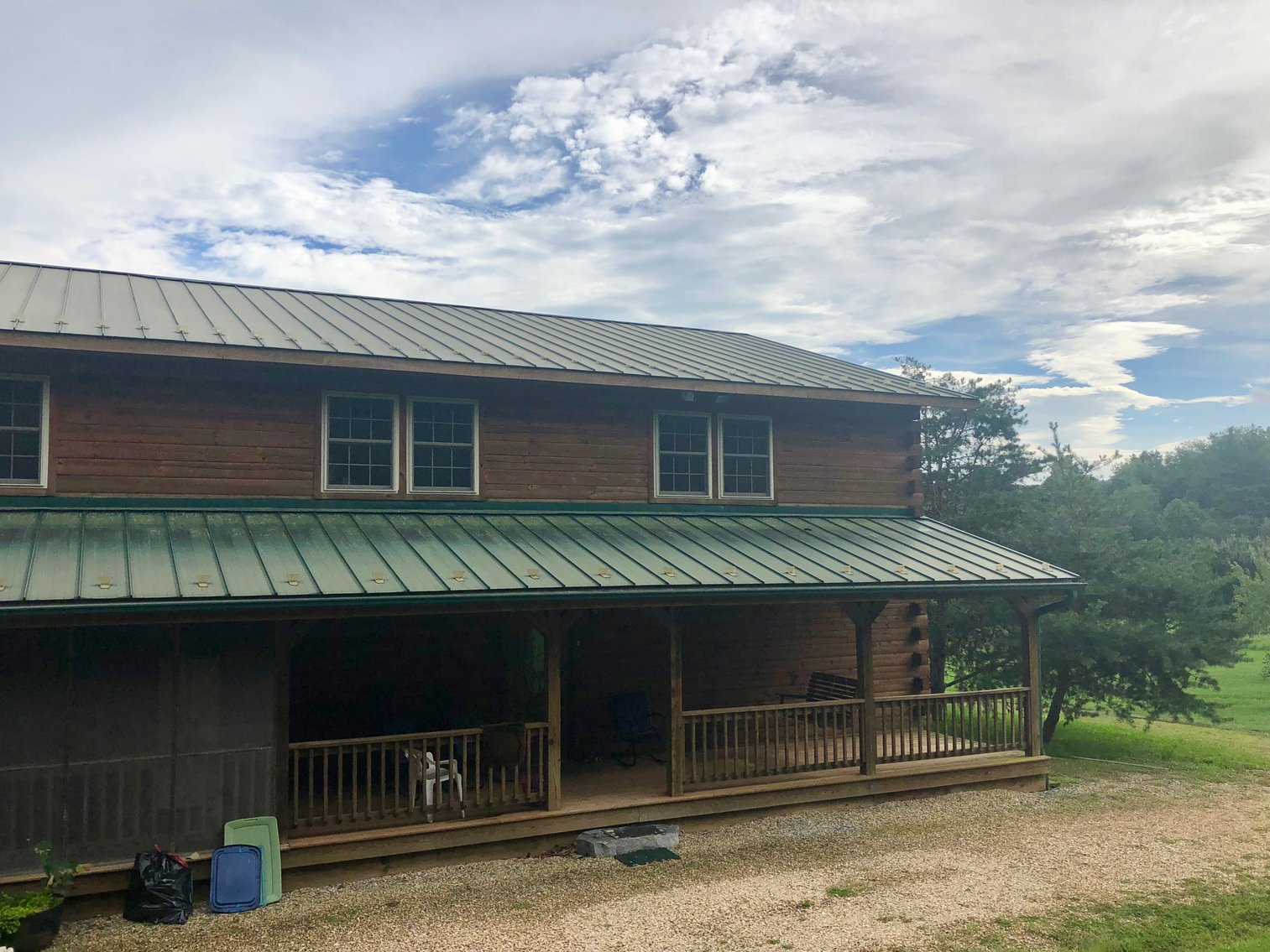 Image for Majestic 3 BR/4.5 BA Log Home on 45 +/- Acres w/5,000 sf. Shop--Augusta County, VA