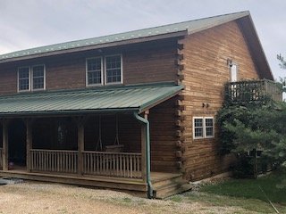 Image for Majestic 3 BR/4.5 BA Log Home on 45 +/- Acres w/5,000 sf. Shop--Augusta County, VA
