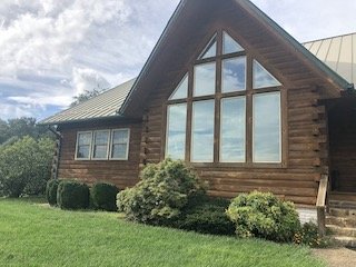 Image for Majestic 3 BR/4.5 BA Log Home on 45 +/- Acres w/5,000 sf. Shop--Augusta County, VA