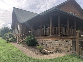 Image for Majestic 3 BR/4.5 BA Log Home on 45 +/- Acres w/5,000 sf. Shop--Augusta County, VA