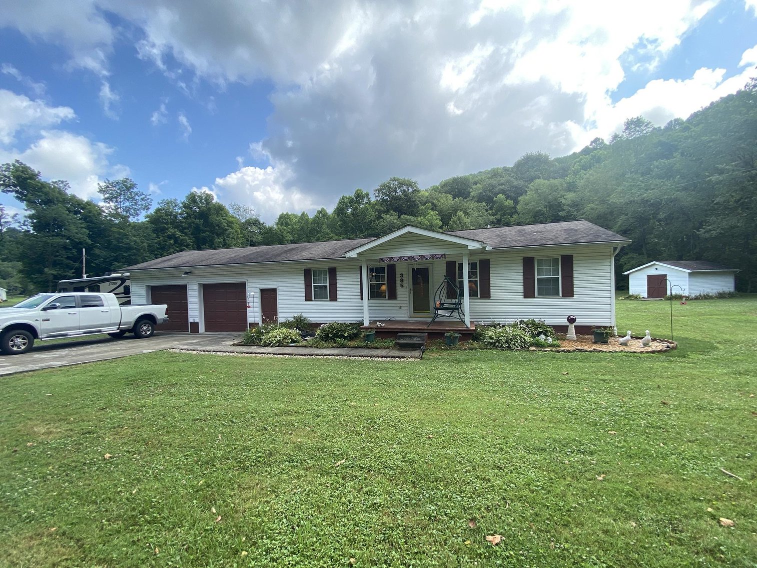 Image for SOLD $150,700 - Ranch Home on 2.6 Acres, Fleetwood Storm RV, John Deere Gator, & more