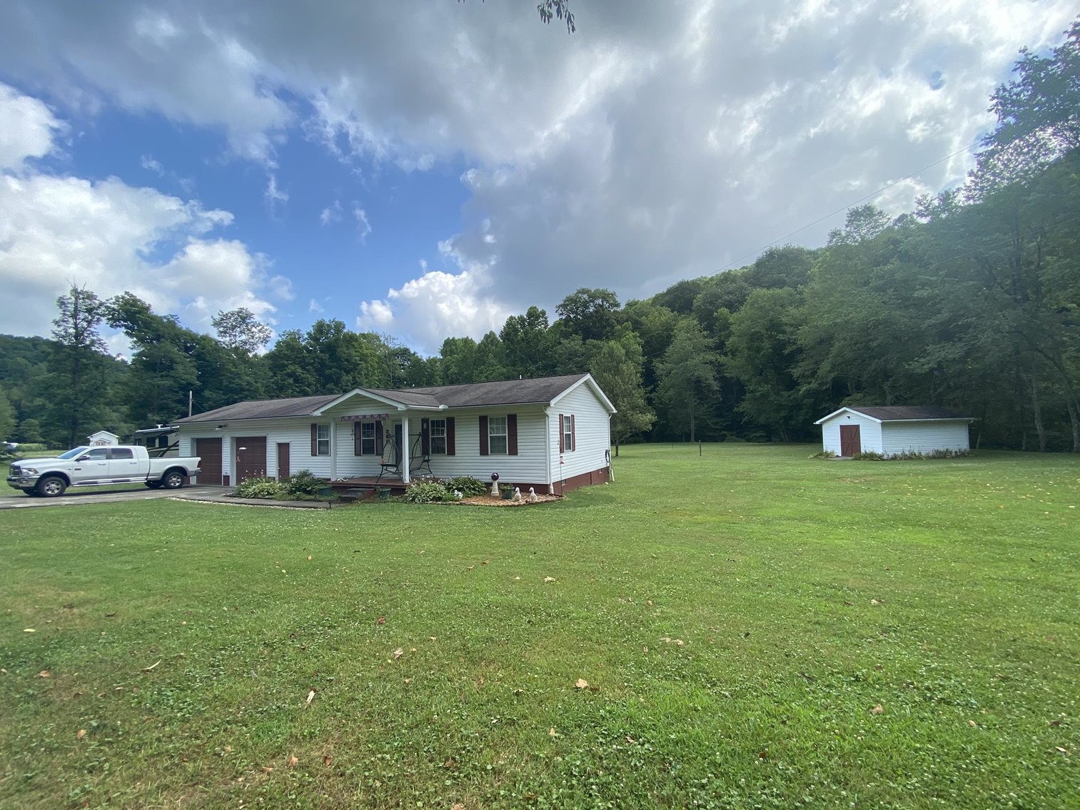 Image for SOLD $150,700 - Ranch Home on 2.6 Acres, Fleetwood Storm RV, John Deere Gator, & more