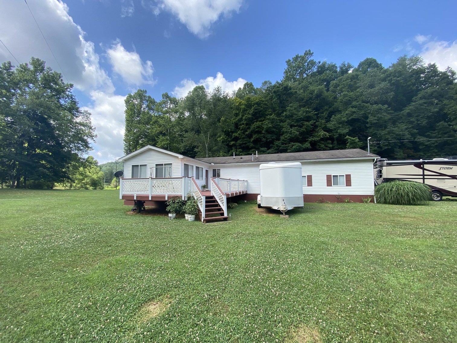 Image for SOLD $150,700 - Ranch Home on 2.6 Acres, Fleetwood Storm RV, John Deere Gator, & more