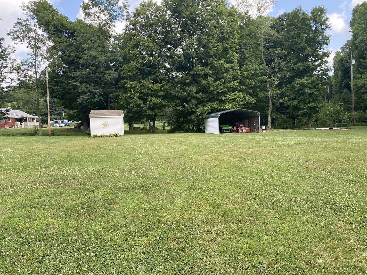 Image for SOLD $150,700 - Ranch Home on 2.6 Acres, Fleetwood Storm RV, John Deere Gator, & more