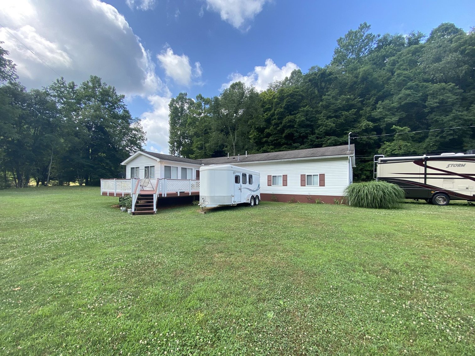 Image for SOLD $150,700 - Ranch Home on 2.6 Acres, Fleetwood Storm RV, John Deere Gator, & more