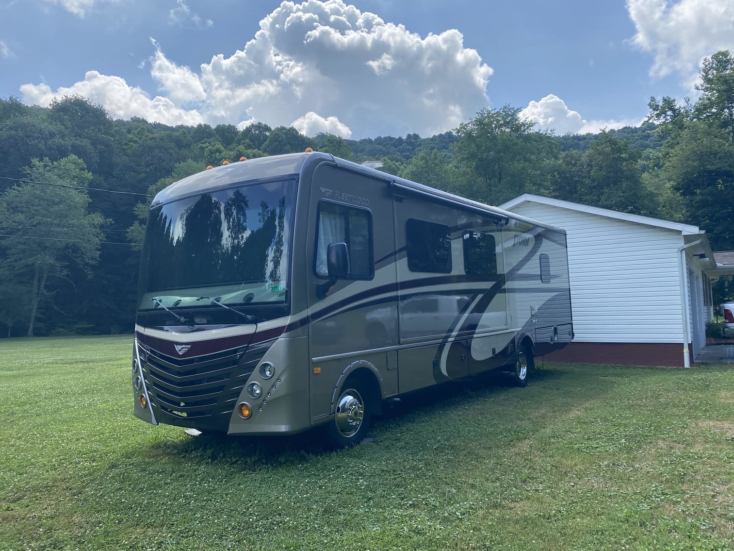 Image for SOLD $150,700 - Ranch Home on 2.6 Acres, Fleetwood Storm RV, John Deere Gator, & more