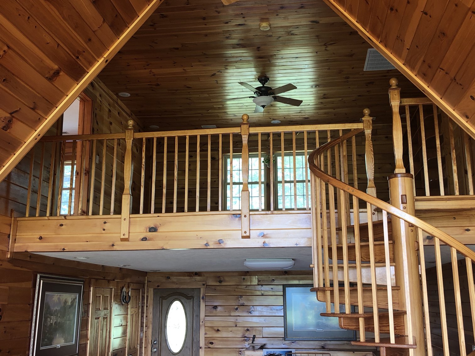 Image for Majestic 3 BR/4.5 BA Log Home on 45 +/- Acres w/5,000 sf. Shop--Augusta County, VA
