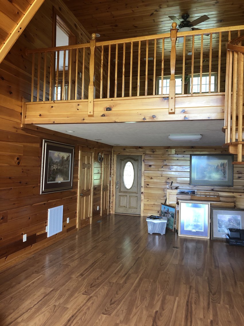 Image for Majestic 3 BR/4.5 BA Log Home on 45 +/- Acres w/5,000 sf. Shop--Augusta County, VA
