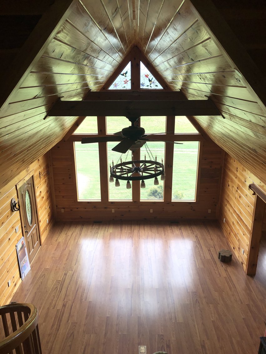 Image for Majestic 3 BR/4.5 BA Log Home on 45 +/- Acres w/5,000 sf. Shop--Augusta County, VA