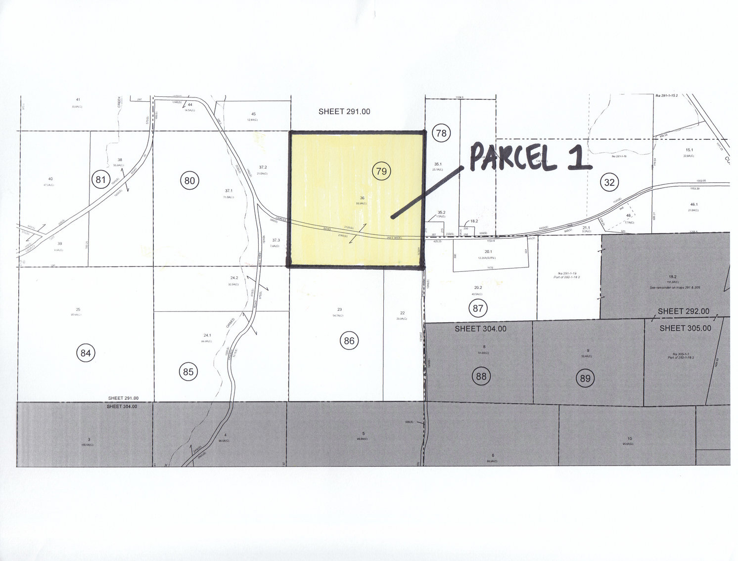 Image for SOLD - Large Tracts of Land Sold to the Highest Bidders