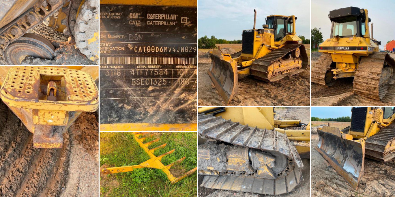 2002 Cat D6M LGP Dozer