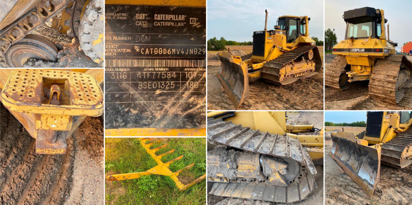 2002 Cat D6M LGP Dozer