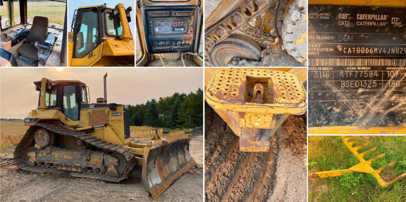 2002 Cat D6M LGP Dozer