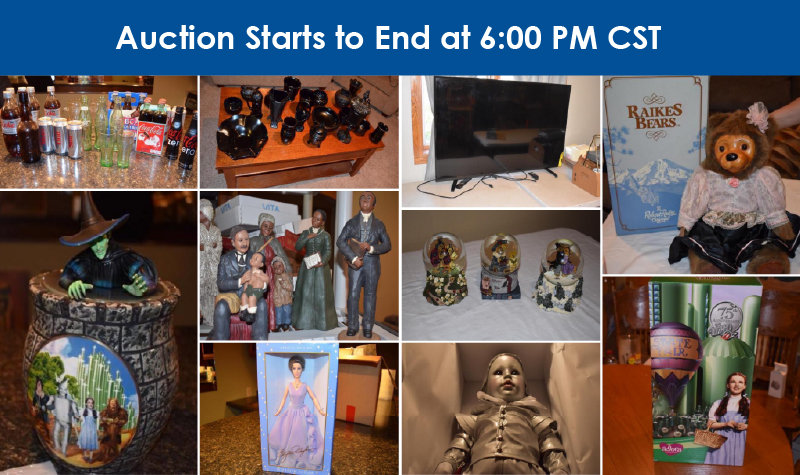 Karen Sanders Estate #2: Large Collections of Wizard of Oz, Coca-Cola, Reika Bears, Barbie's, Household and More