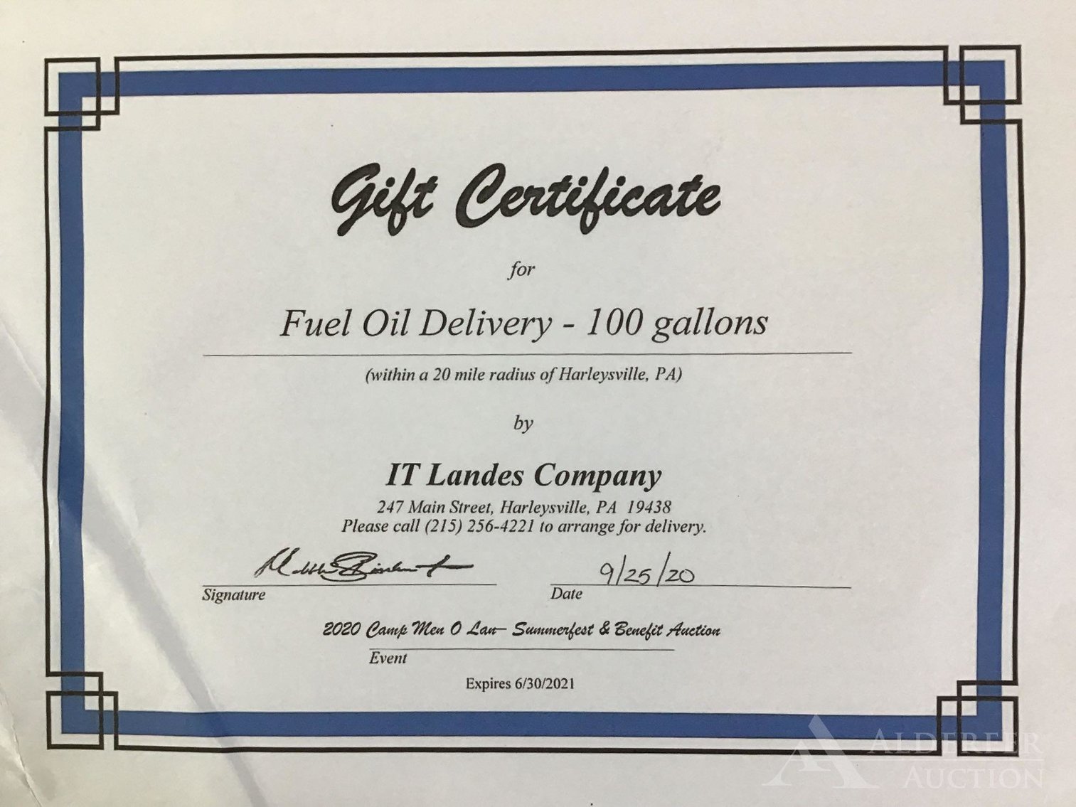 Image for Camp Men-o-lan Fall Festival Benefit Auction | October 18, 2020 at 7:00 PM