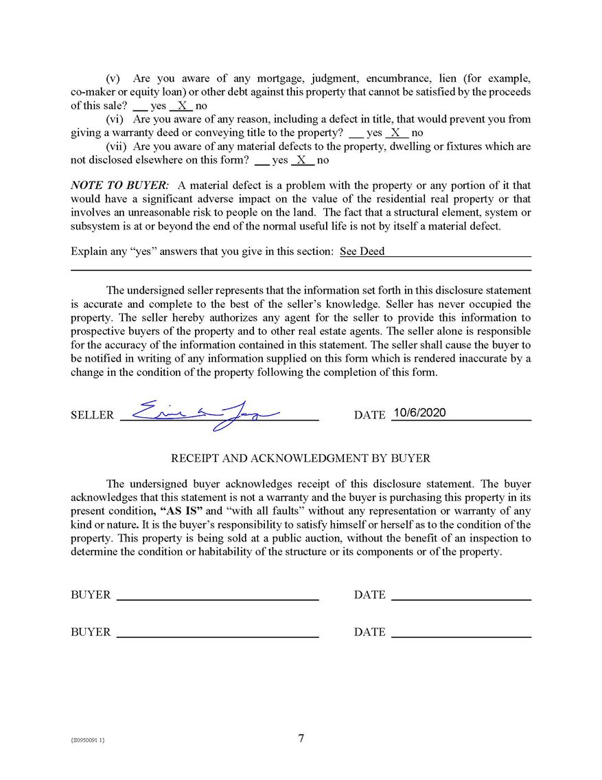 Image for SOLD $201,300 - Spacious Brick Home on 12 Acres Sold to the Highest Bidder