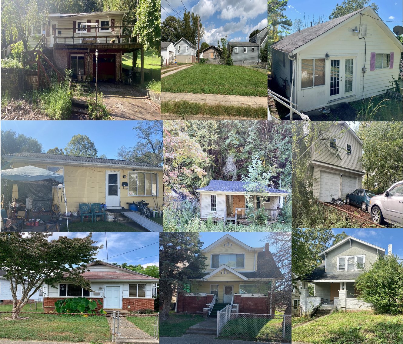 Image for SOLD - 9 Kanawha Co. Properties Sold to the Highest Bidders