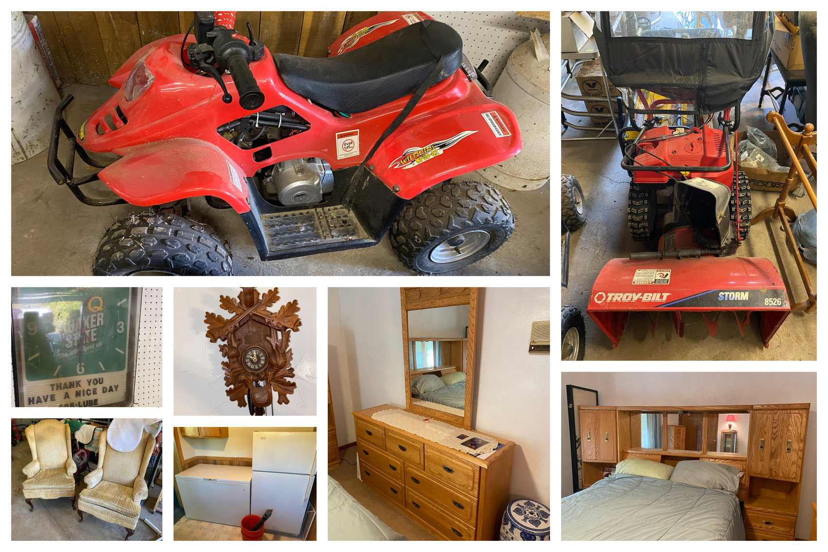 Image for Home Furnishings, Snow Blower, Generator, & more