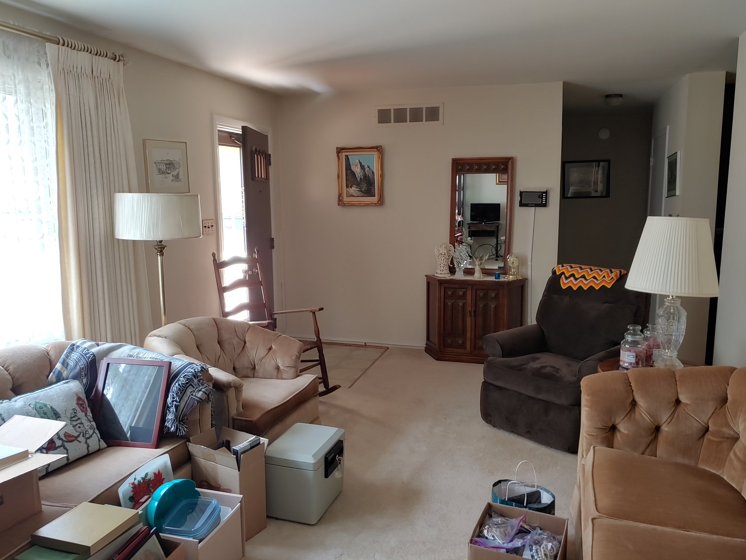 Image for 3 BR, 2 BA “L” STYLE RANCH HOME W/ATTACHED 1 CAR GARAGE PLUS REMAINING HOUSEHOLD FURNISHINGS