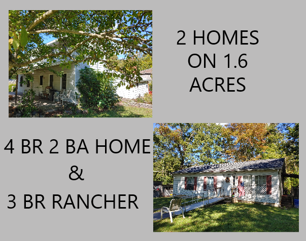 Image for 2 HOMES ON 1.6 ACRES  4 BR, 2 BA MAIN HOME AND 3 BR MODULAR HOME