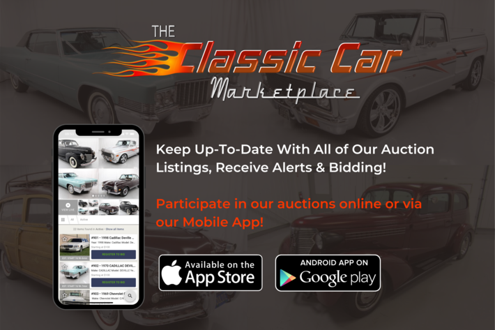 Image for Live Broadcast: Public Virtual Classic Car Auction