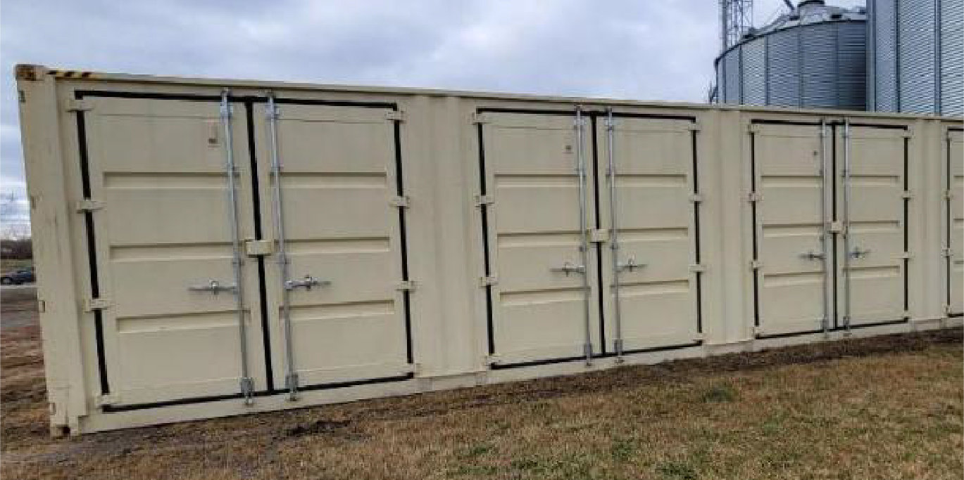 2020 40' Full Open Side Sea Container