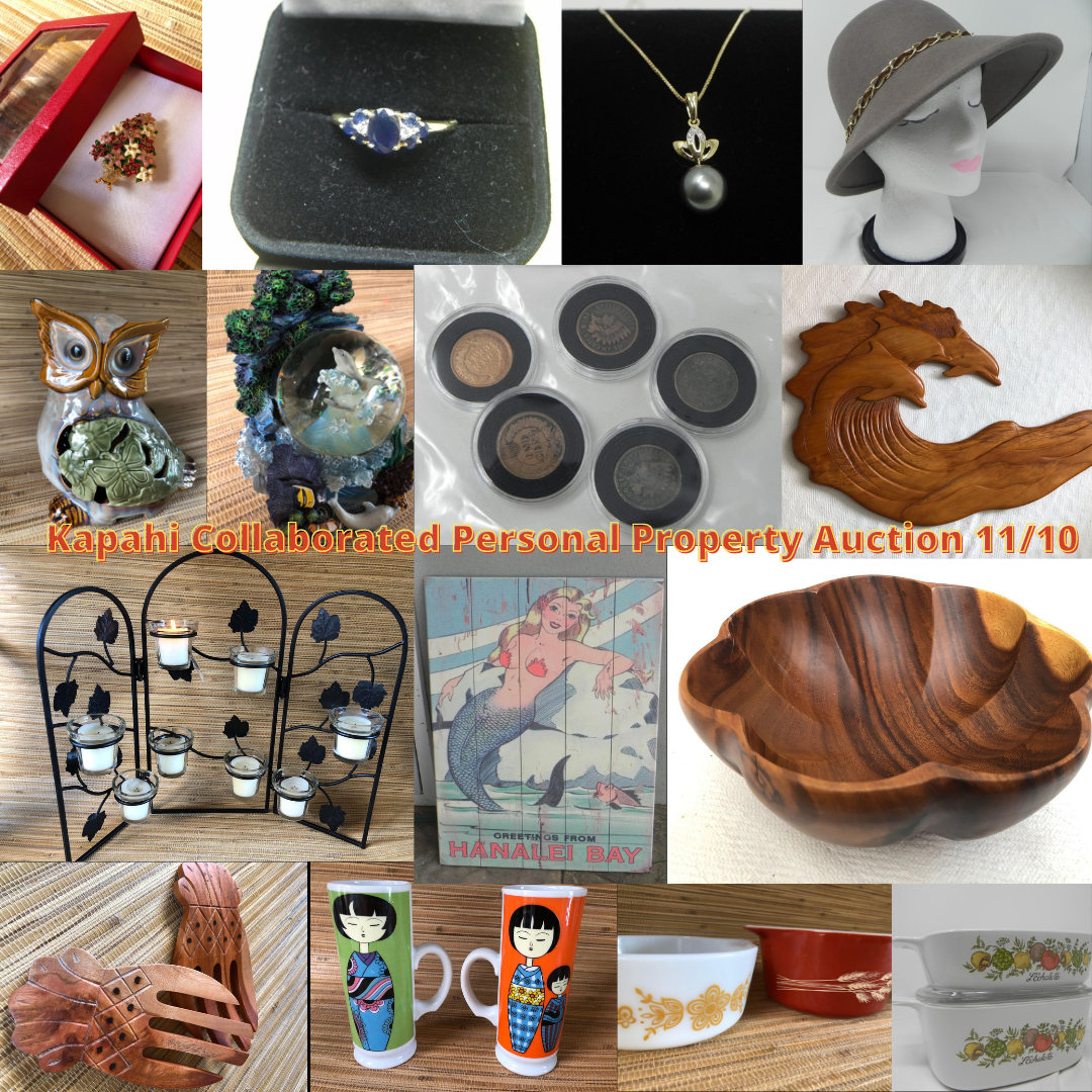 Image for Kapahi Collaborated Personal Property Auction 11/10