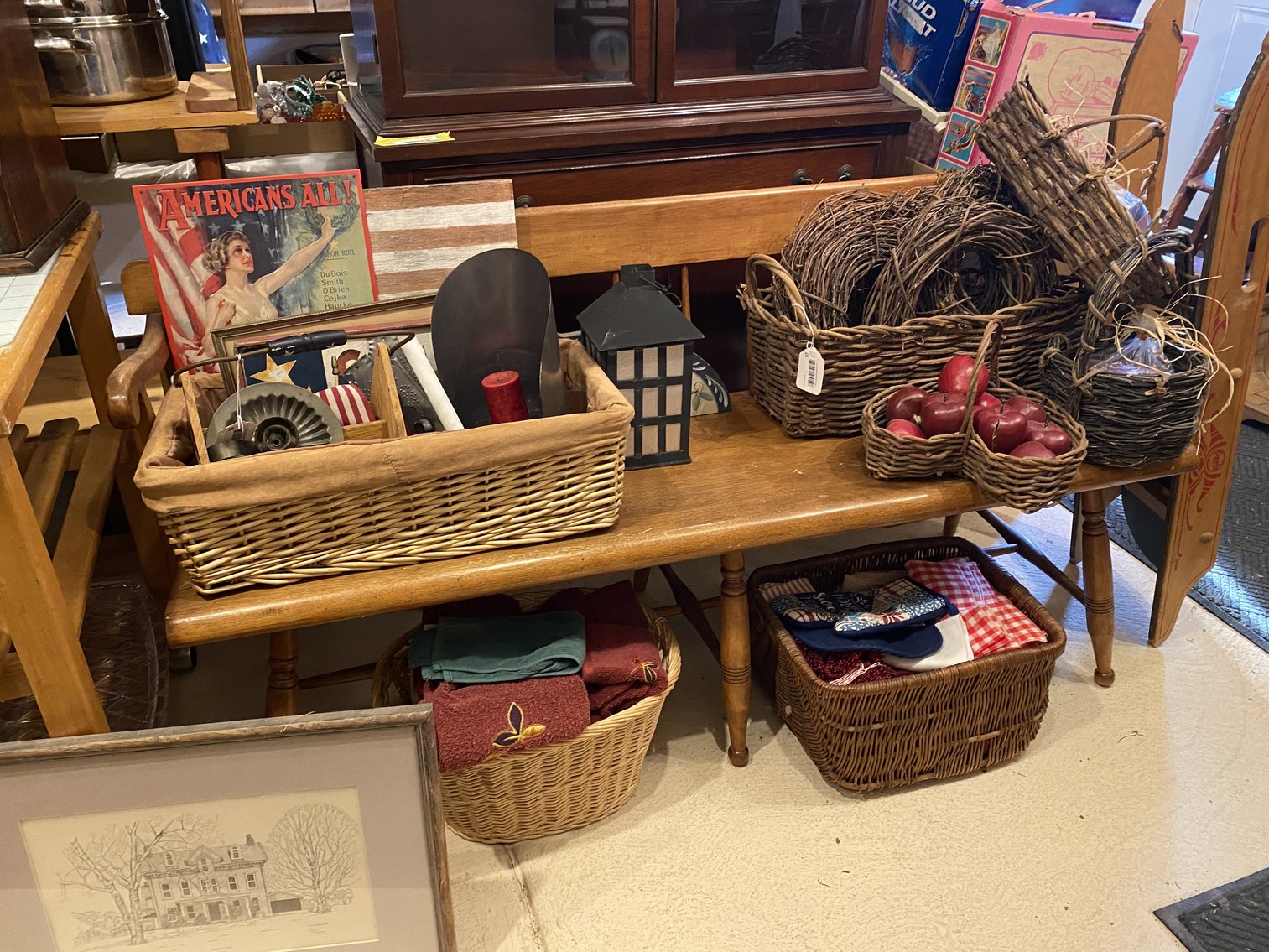 Image for Antiques, Tools, Furniture, Collectibles, Glassware, & more