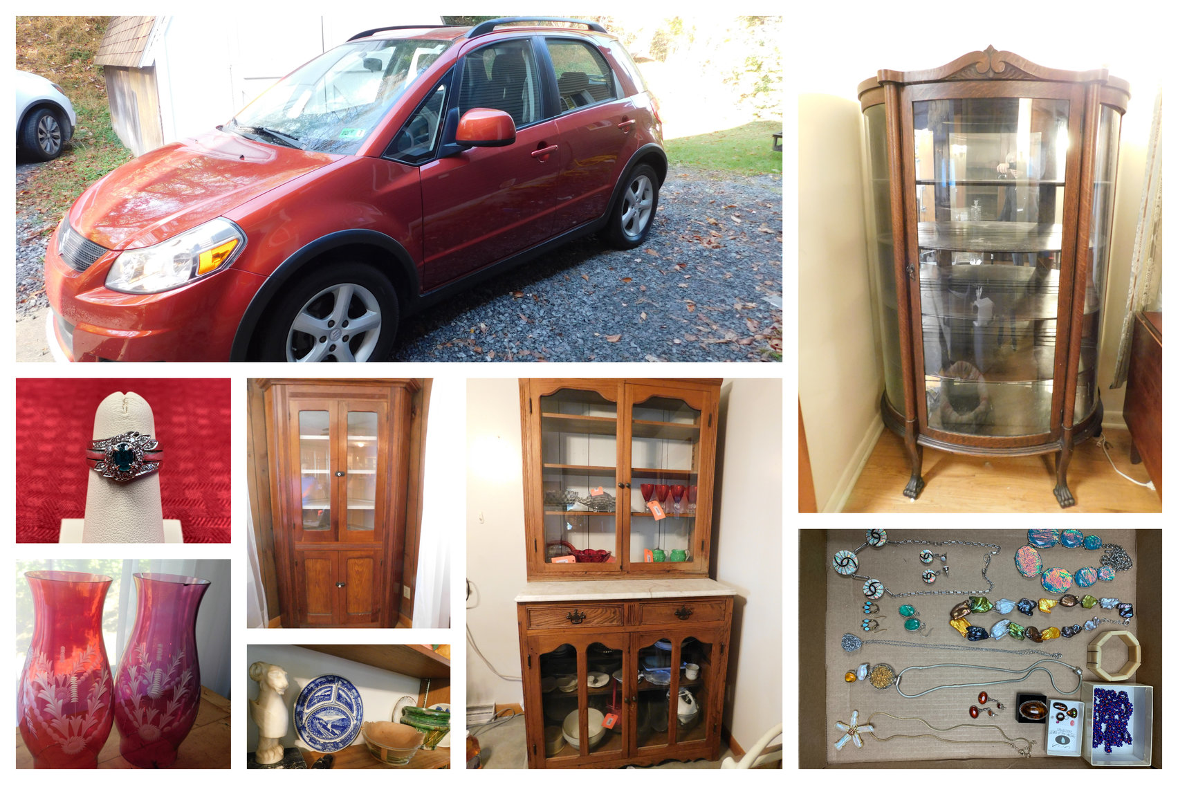 Image for Suzuki Sx4, Antique Furniture, Jewelry and More!