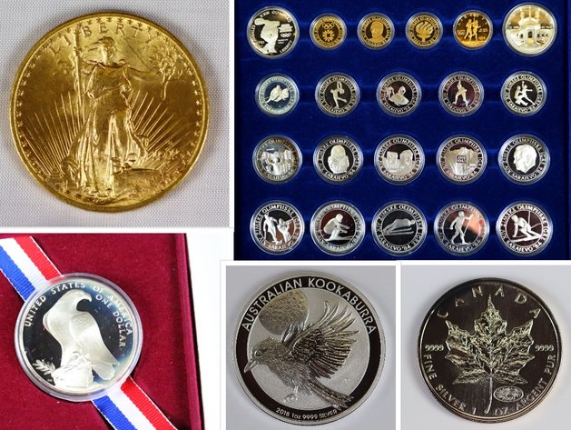 Image for Gold, Silver, and Coin Auction