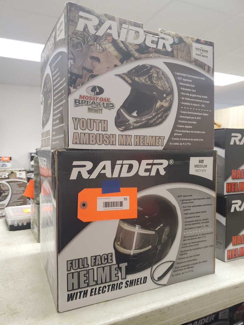 Image for New merchandise, helmets, ATV & snowmobile related