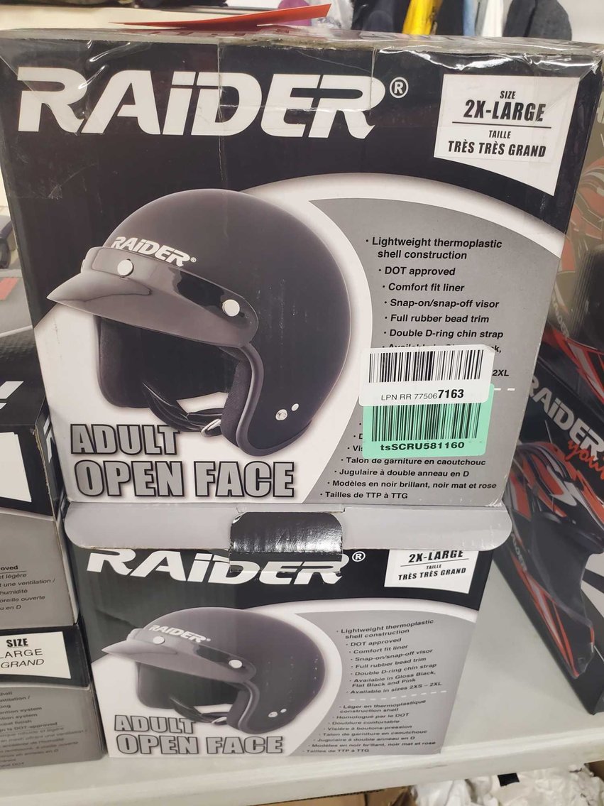 Image for New merchandise, helmets, ATV & snowmobile related