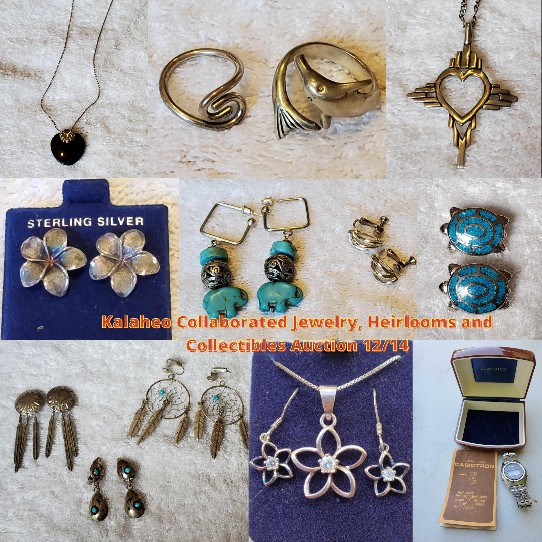 Image for Kalaheo Collaborated Jewelry, Heirlooms and Collectibles Auction 12/14