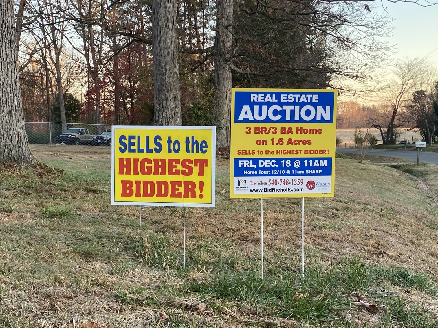 Image for 3 BR/3 BA Brick Home w/Walk-Out Basement on 1.6 +/- Acres in Charlottesville, VA--SELLING to the HIGHEST BIDDER!!