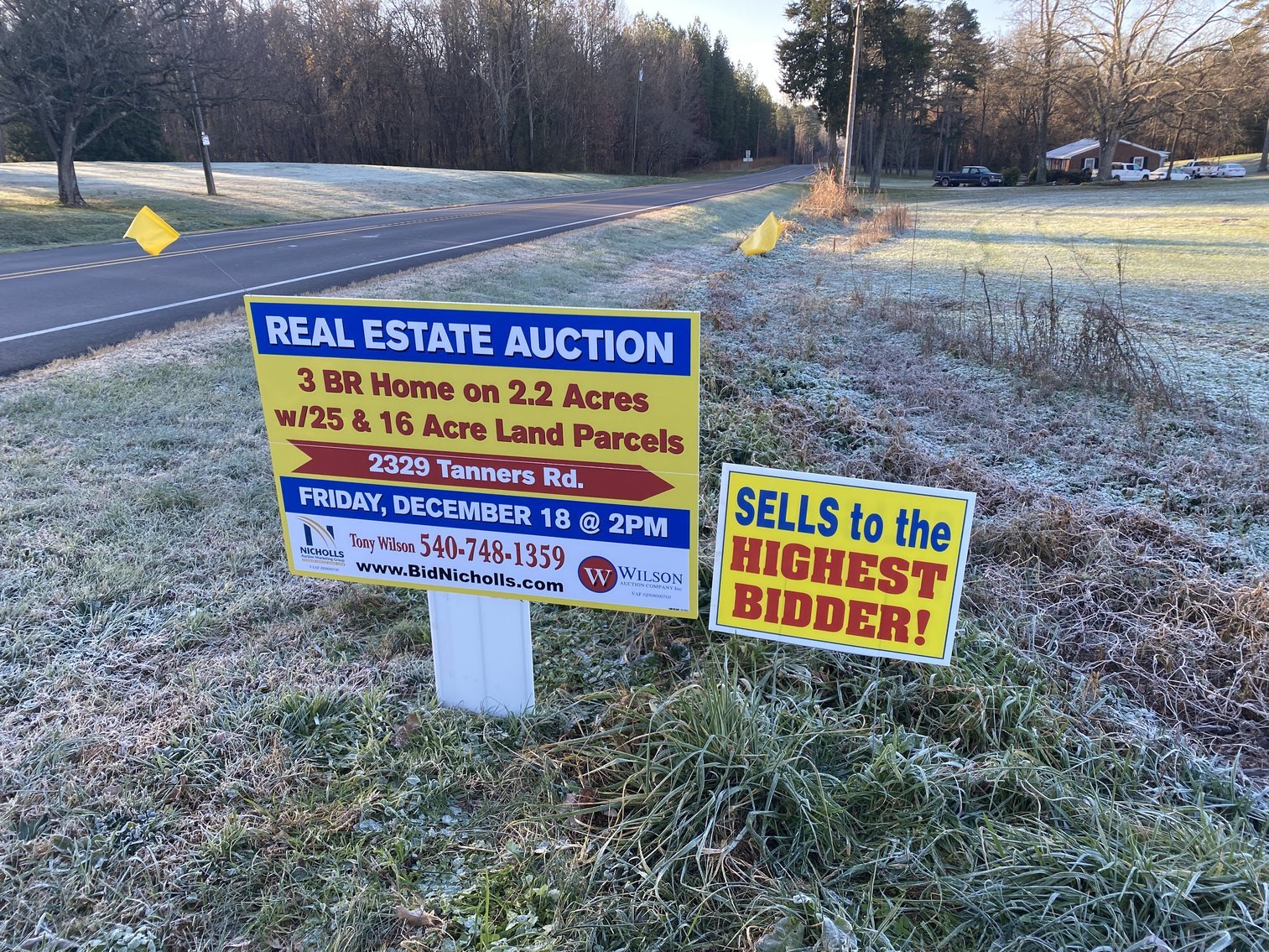 Image for 3 BR/2 BA Home w/Detached 2 Bay Shop/Garage on 2.2 +/- Acres in Madison County, VA--SELLING to the HIGHEST BIDDER!!
