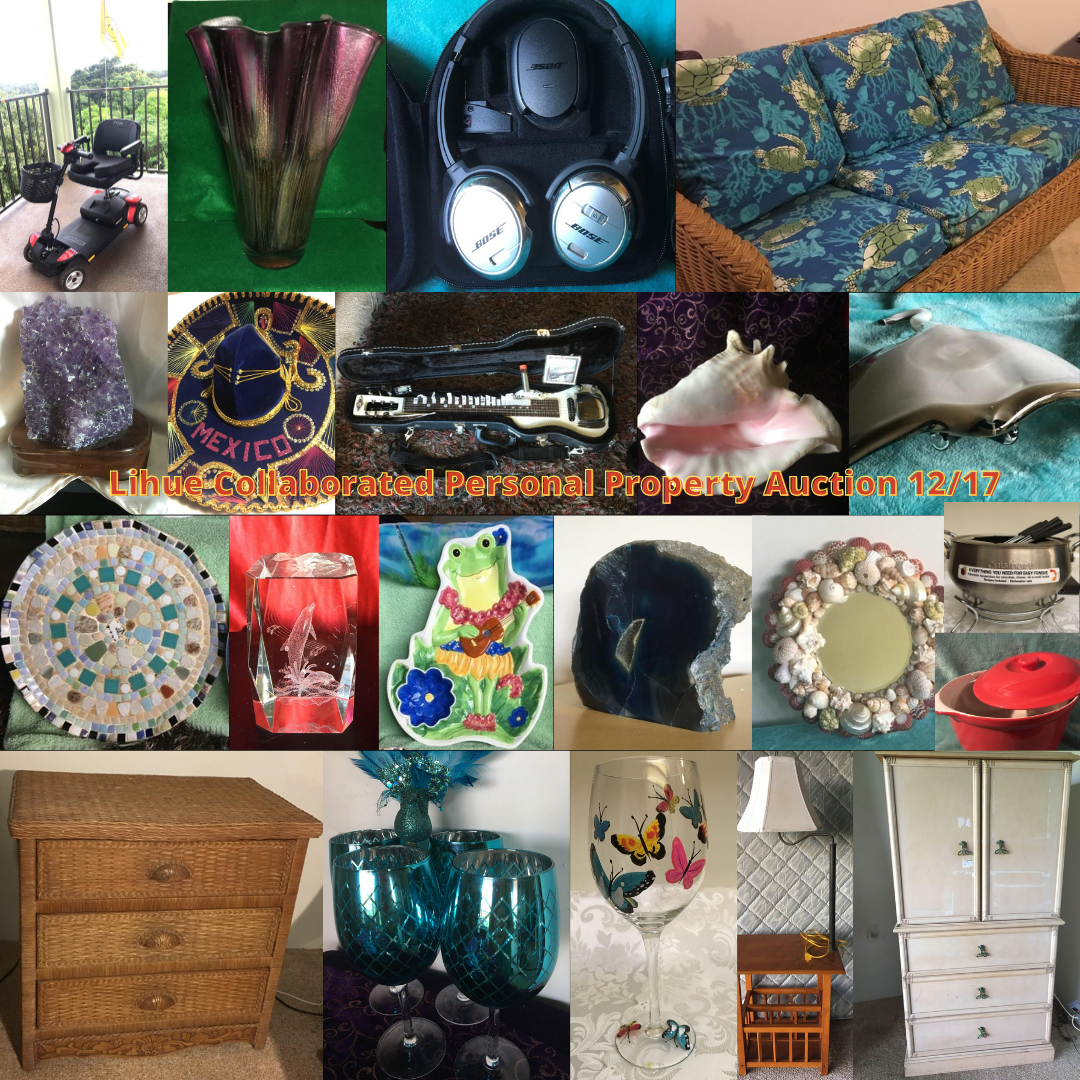 Image for Lihue Collaborated Personal Property Auction 12/17