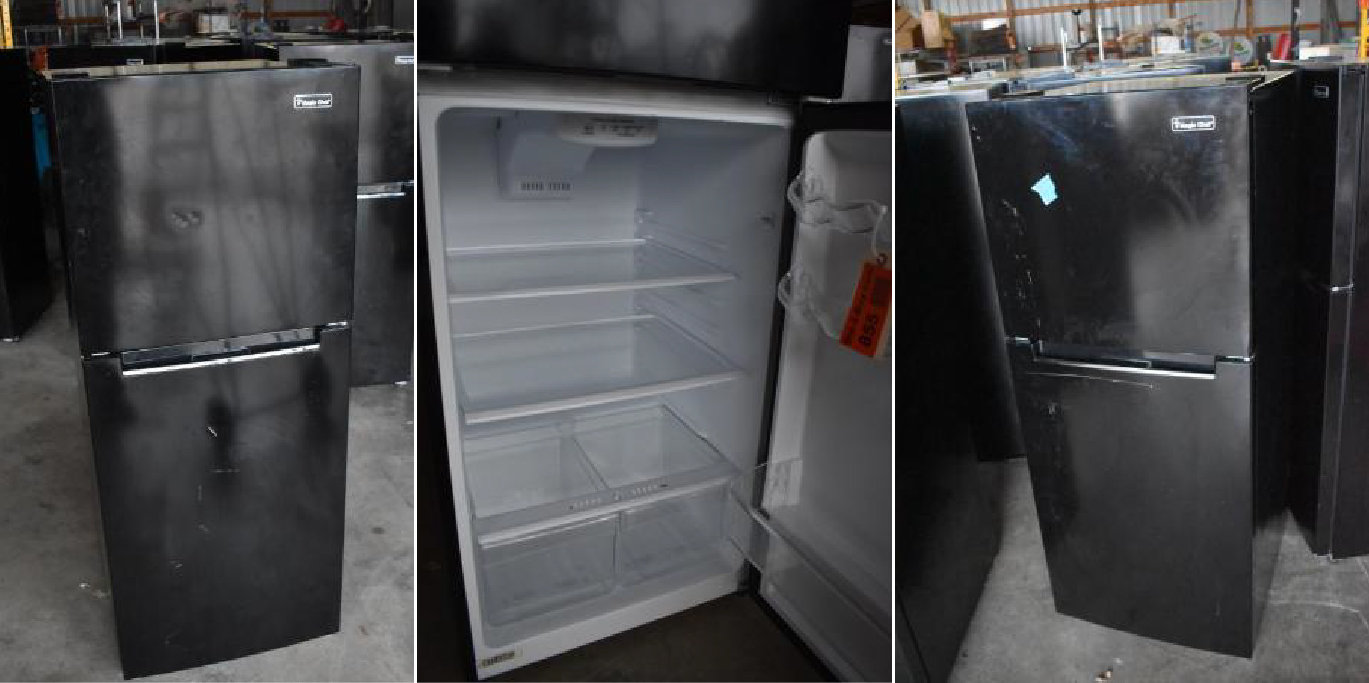 (17) Magic Chef Refrigerator/Freezer and (17) TV's