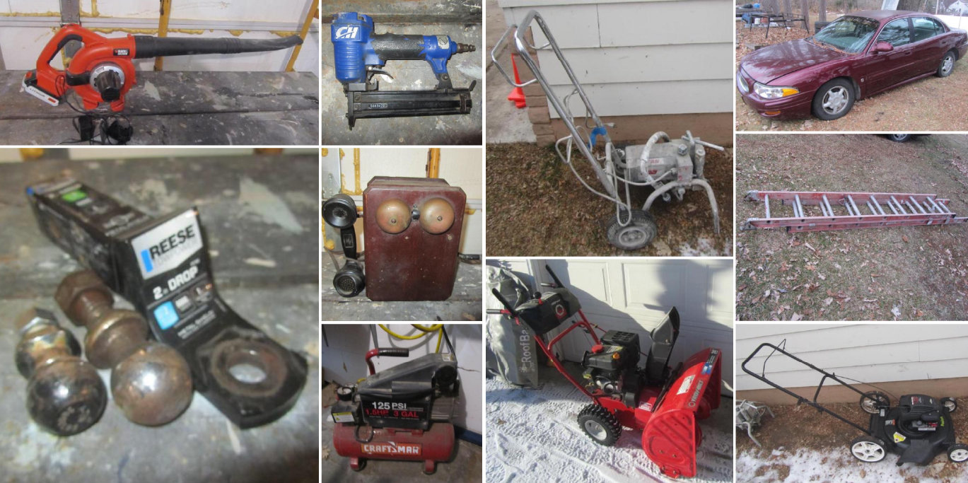 Moving Out Of State Auction, Pequot Lakes, MN