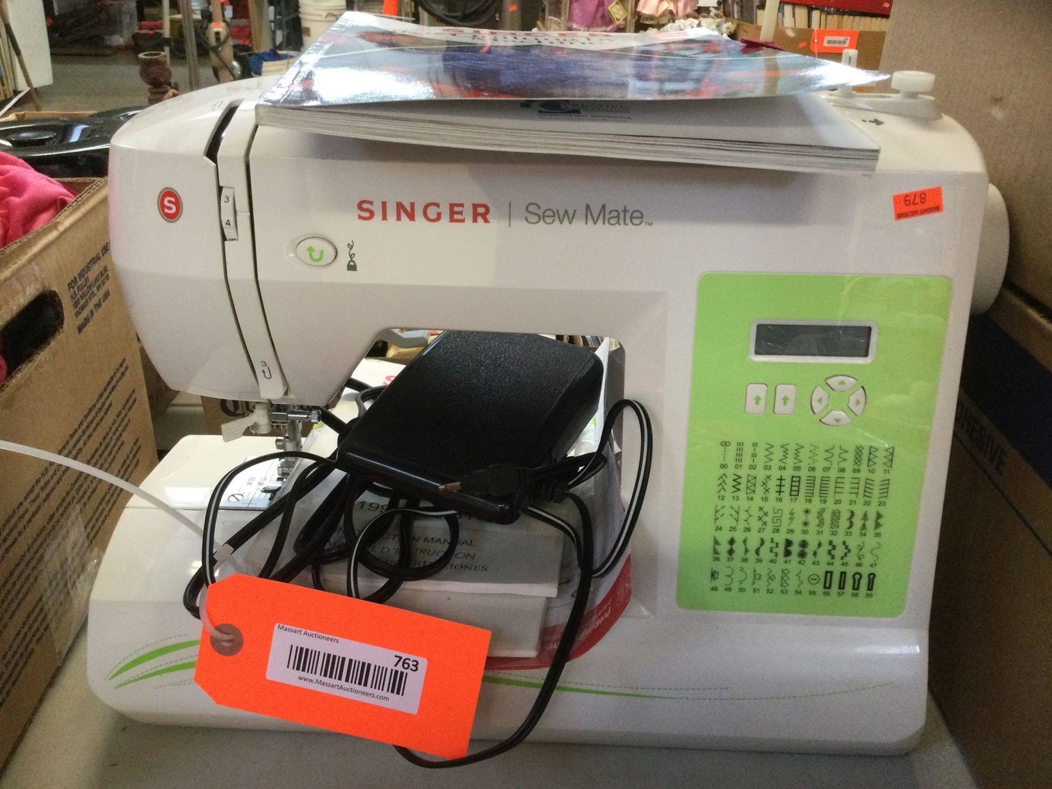 Image for Autographs, Sports related. Furniture, Collectibles-Main building back half