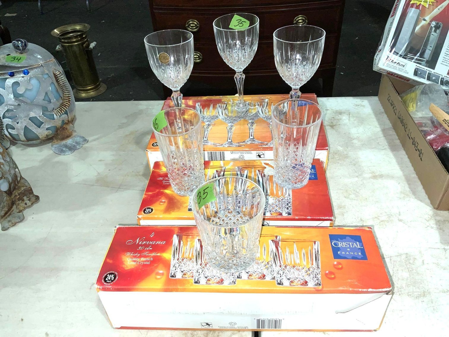 Image for Sterling Silver, Henkel Harris, Wood Carvings, China, Glassware & Household