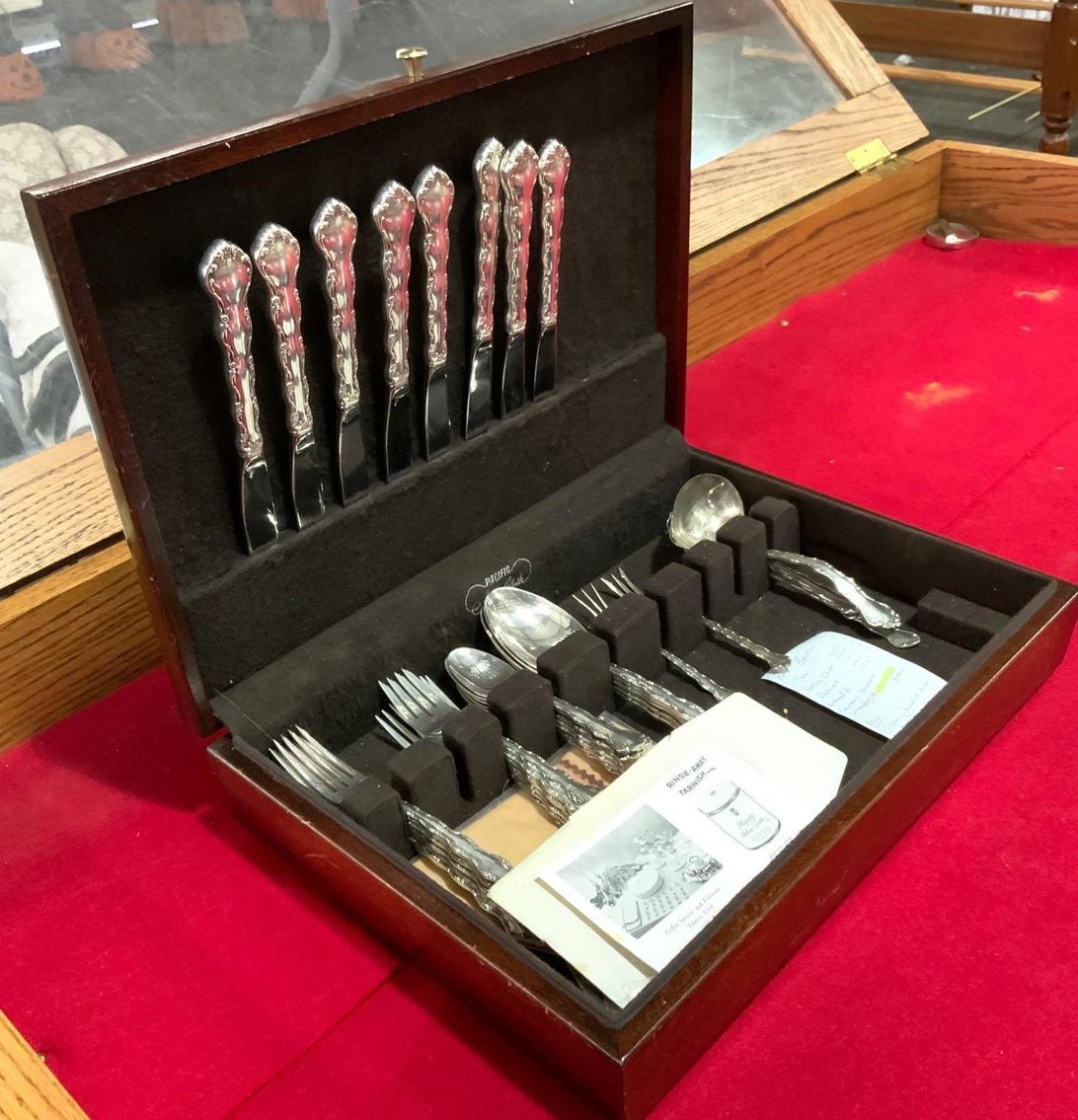 Image for Sterling Silver, Henkel Harris, Wood Carvings, China, Glassware & Household