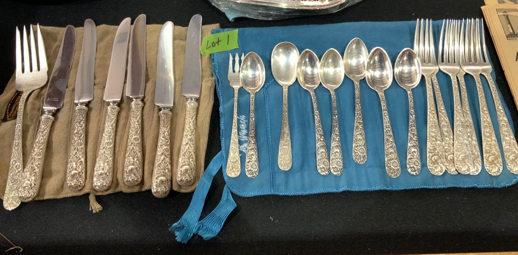 Image for Sterling Silver, Henkel Harris, Wood Carvings, China, Glassware & Household