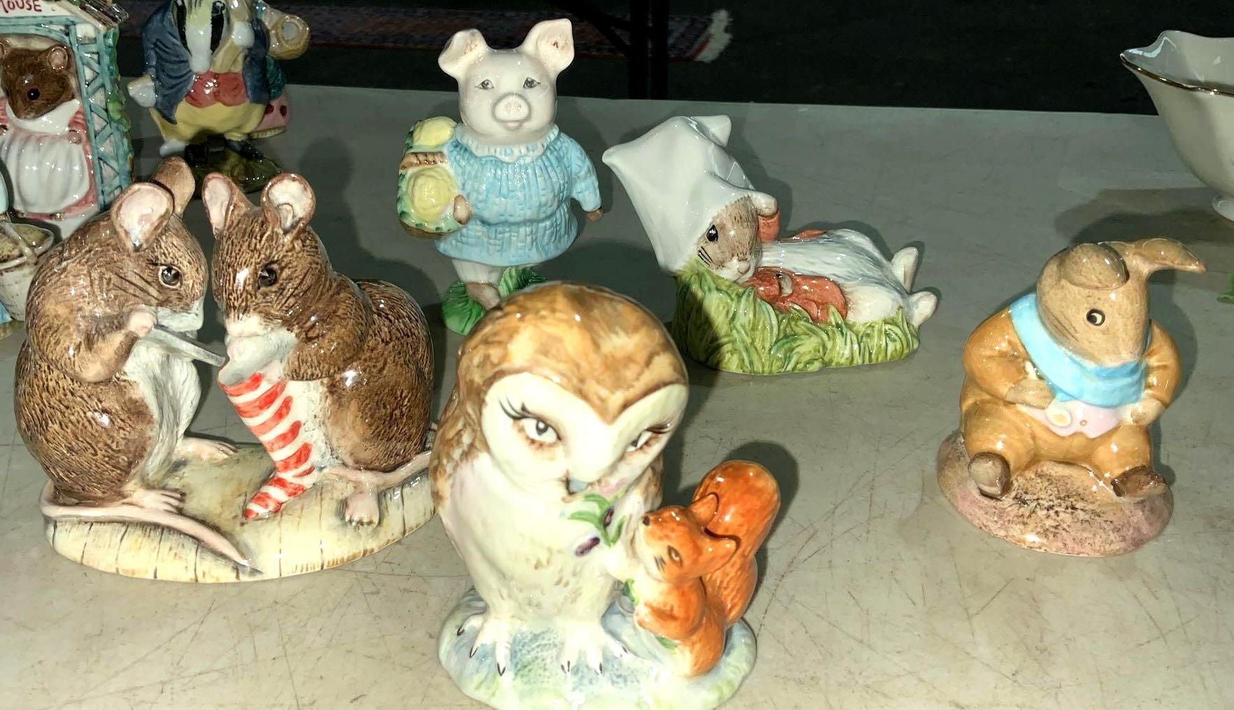 Image for Coins, Art, Rugs, Carpets, Antique Furniture, Furs, Beatrix Potter Figurines