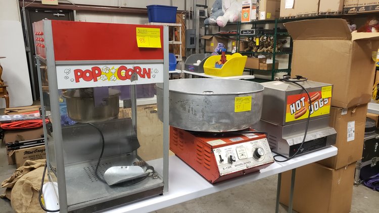 Image for Items From Event Rental Firm, Sandwich Restaurant and Others