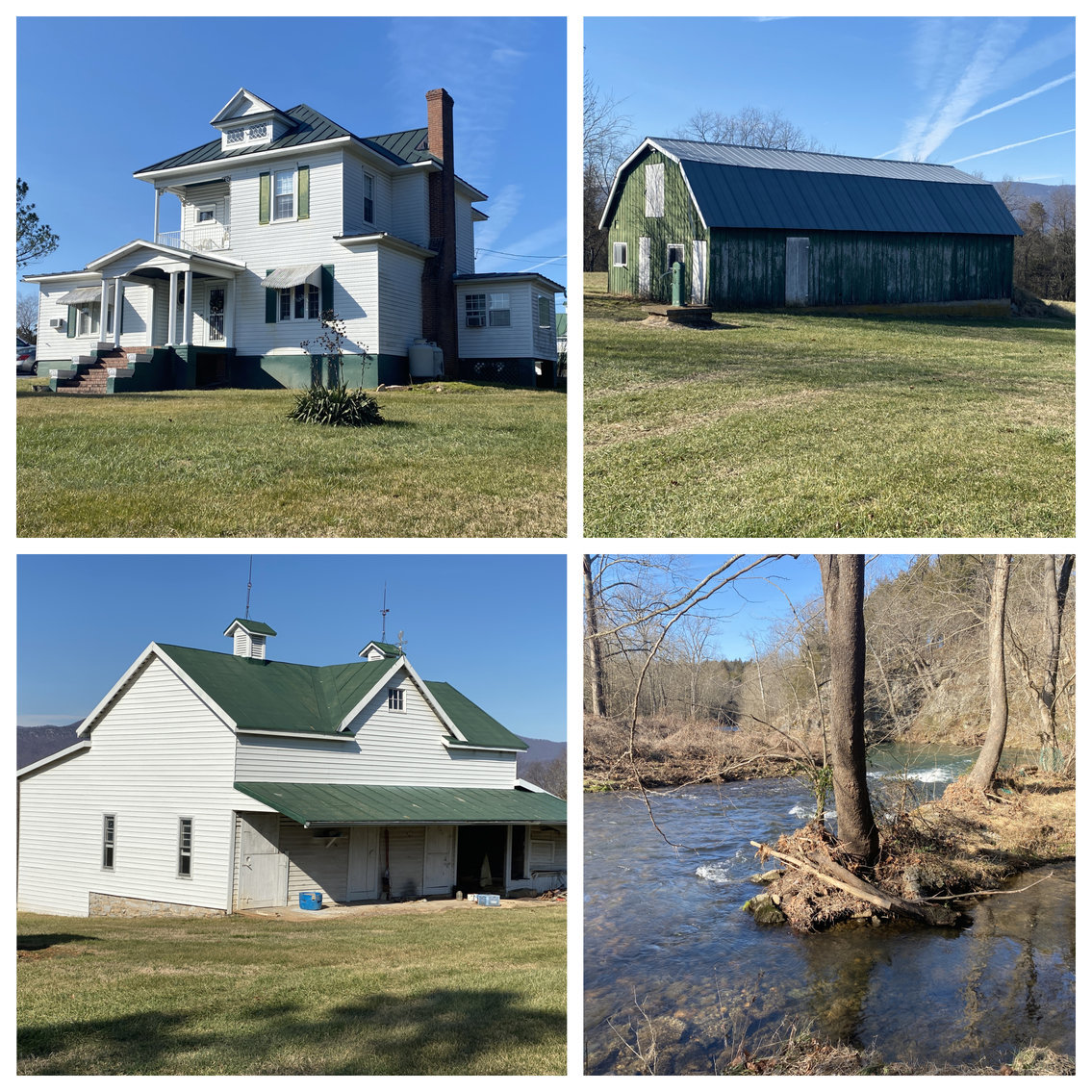 Image for 4 BR/3 BA Home on 20 +/- Acres w/Gorgeous Mountain Views, Multiple Barns/Outbuildings & Creek on Property--Page County, VA