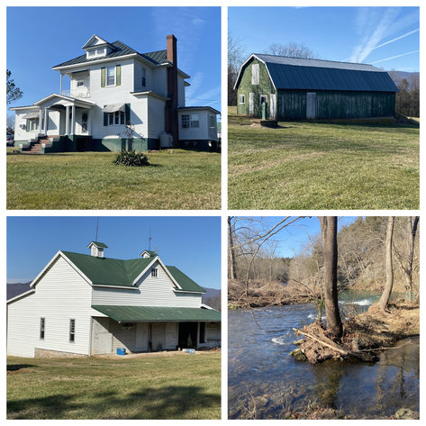 Image for 4 BR/3 BA Home on 20 +/- Acres w/Gorgeous Mountain Views, Multiple Barns/Outbuildings & Creek on Property--Page County, VA